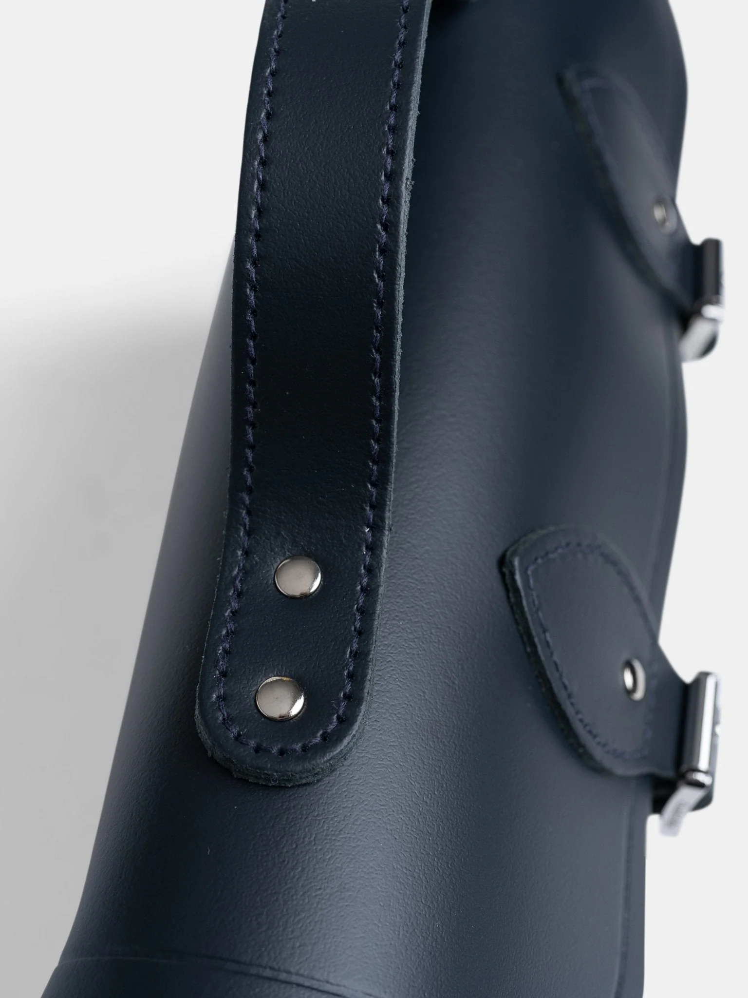 The 11 Inch Batchel -  Clay, Oxblood & Navy - Image 8