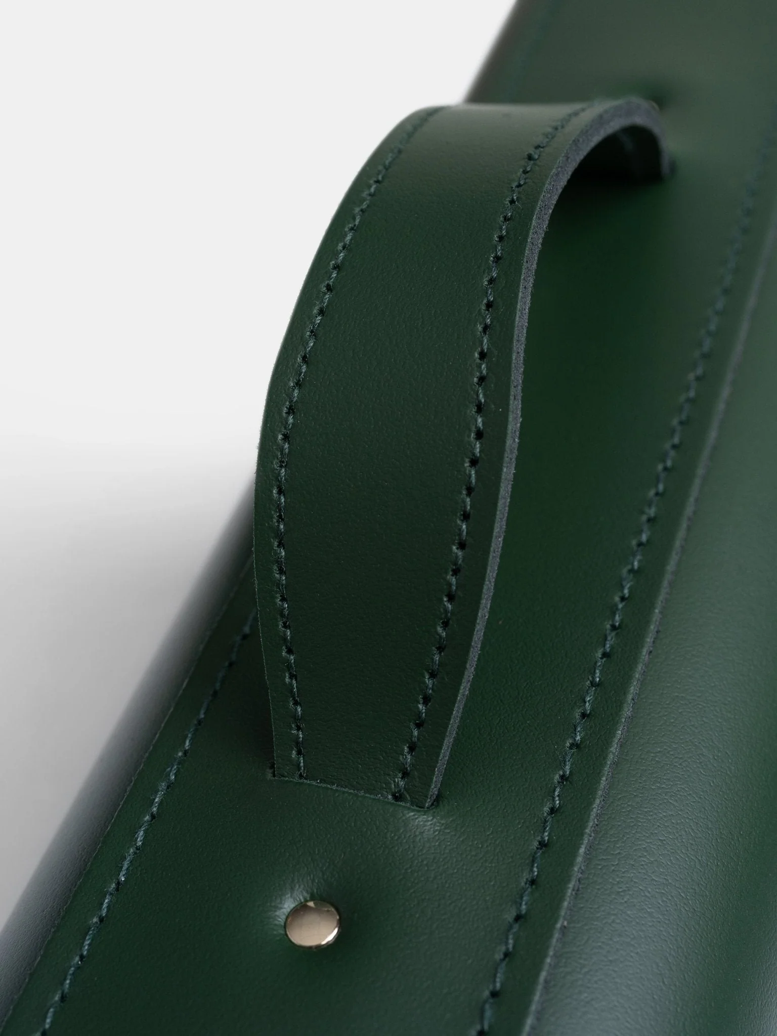 The 15 Inch Batchel -  Racing Green - Image 7