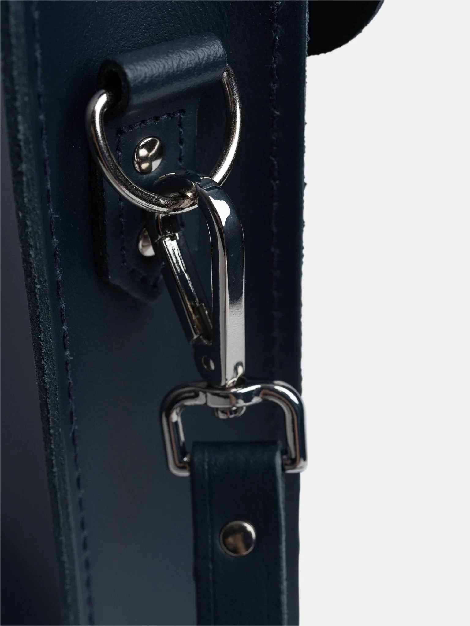 The Music Case -  Navy & Tan - Image 6