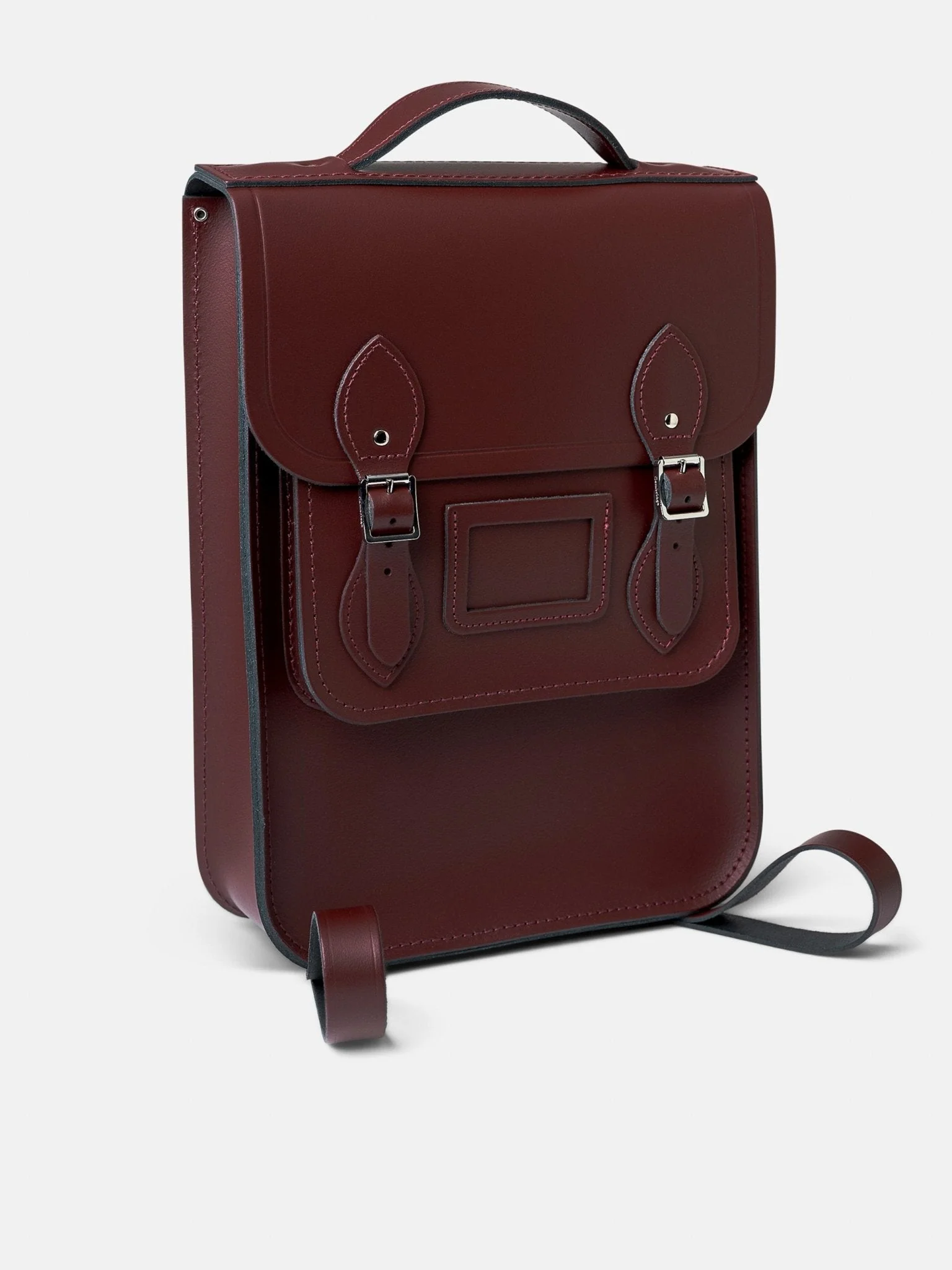 The Portrait Backpack -  Oxblood - Image 3