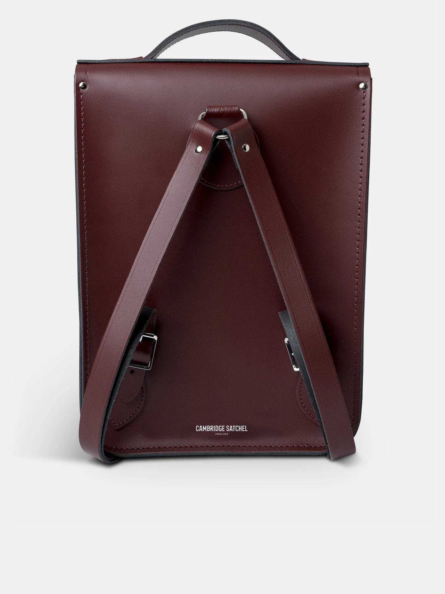 The Portrait Backpack -  Oxblood - Image 5