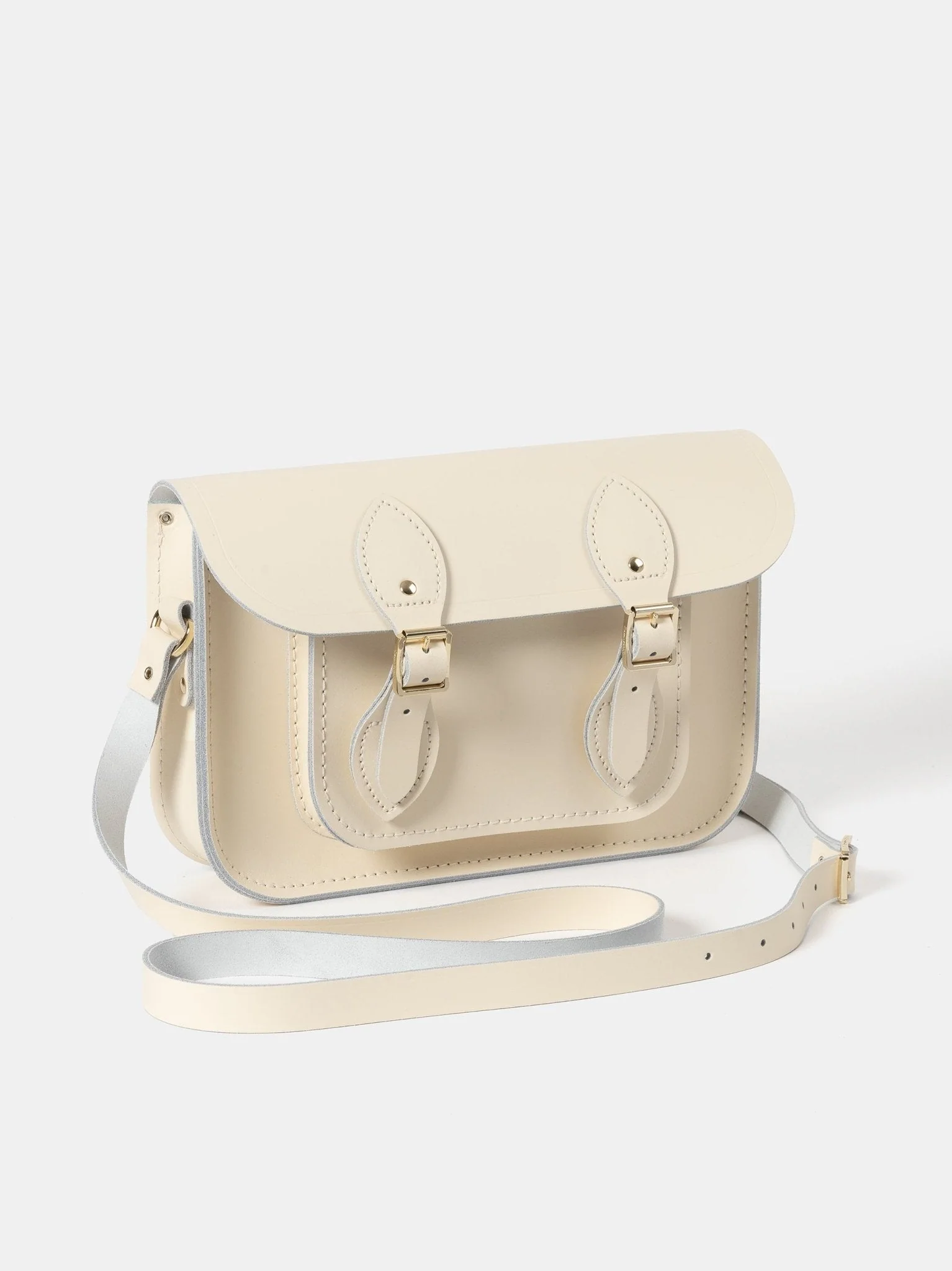 The 11 Inch Satchel - Vanilla - Image 4