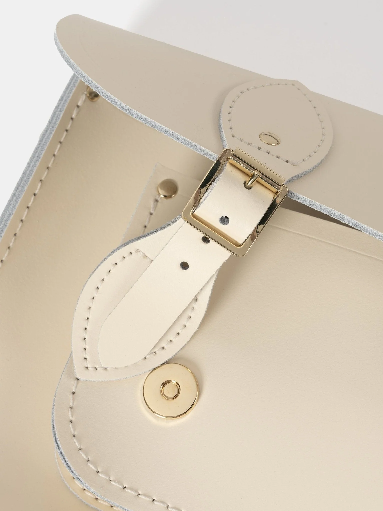 The 11 Inch Satchel - Vanilla - Image 8