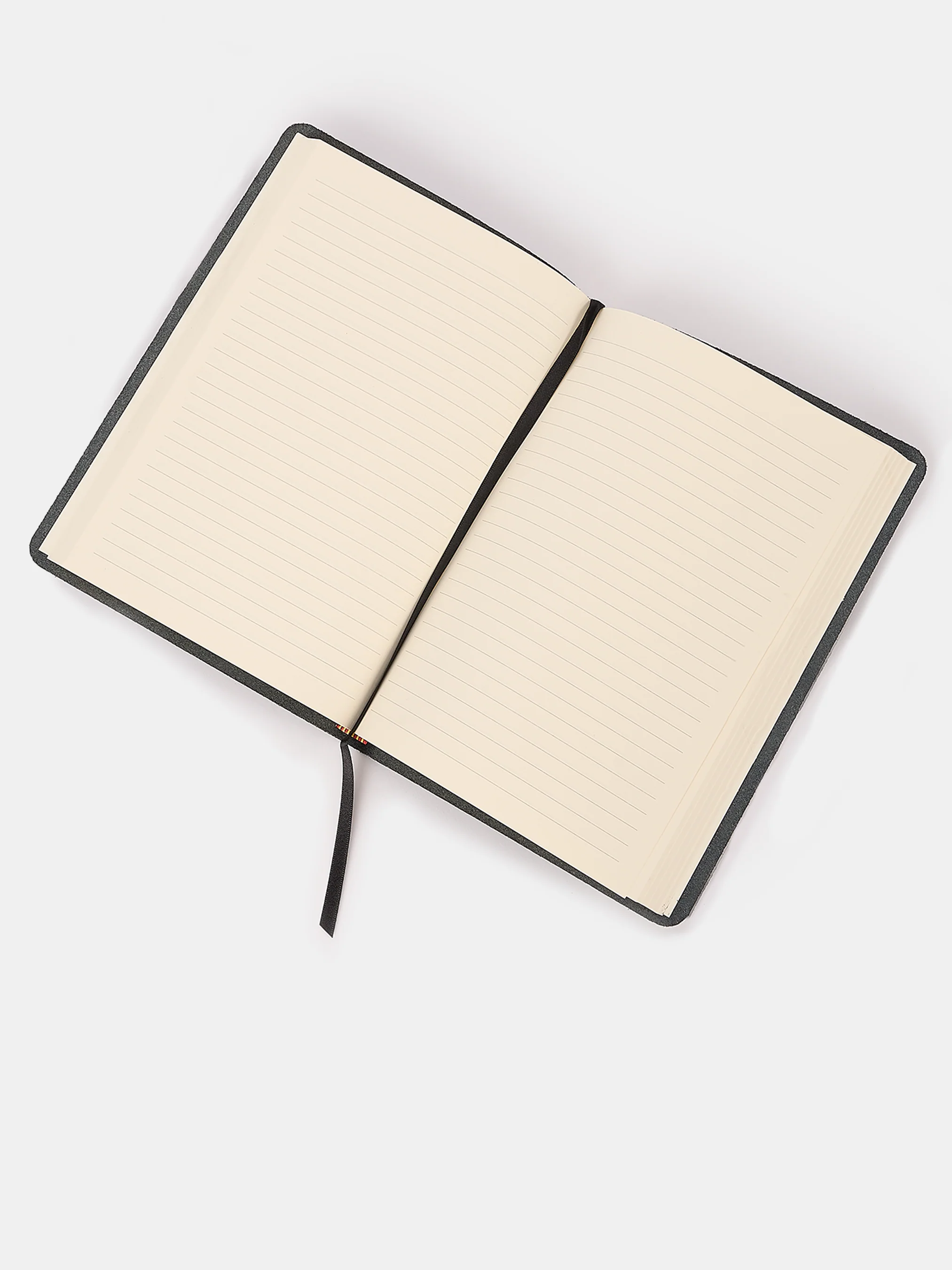 The A5 Notebook - Black with Harvard H - Image 3