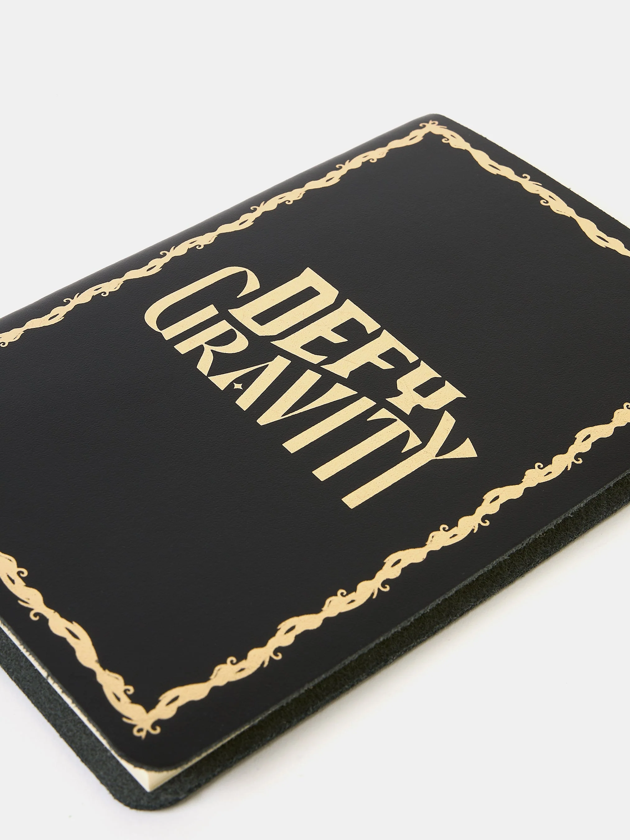 The A6 Notebook - Black with Gold Foiling - Image 3