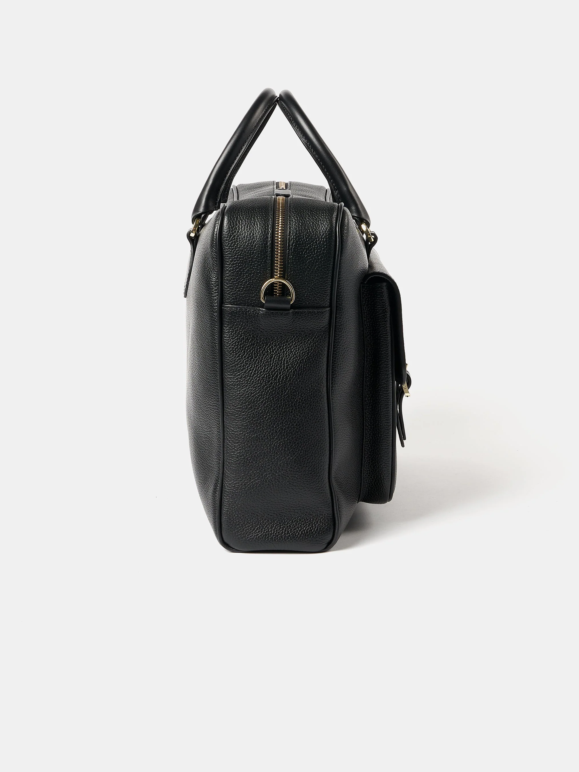 The Brief - Black Calf Grain - Image 7