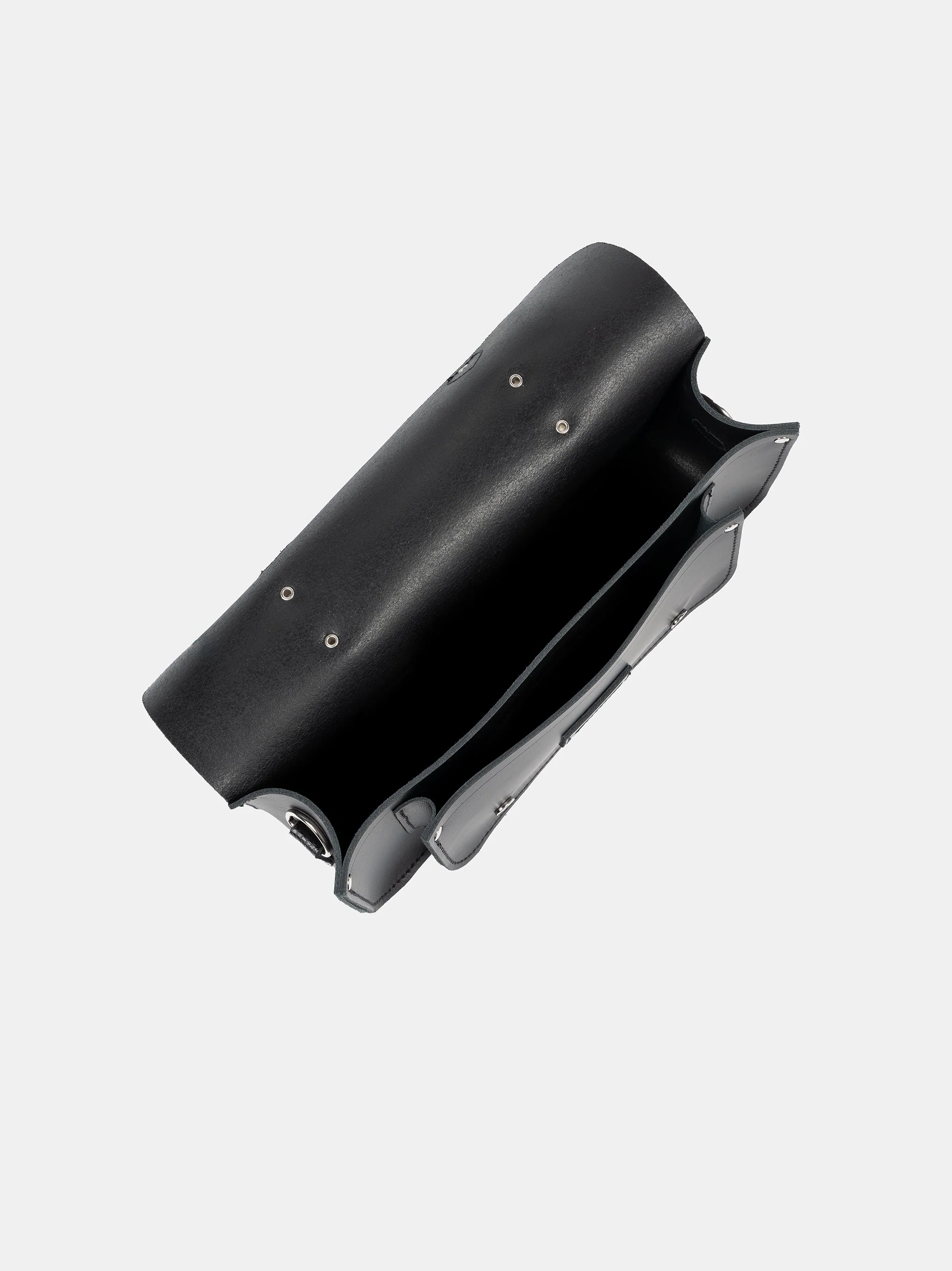 The Long Satchel - Black - Image 10