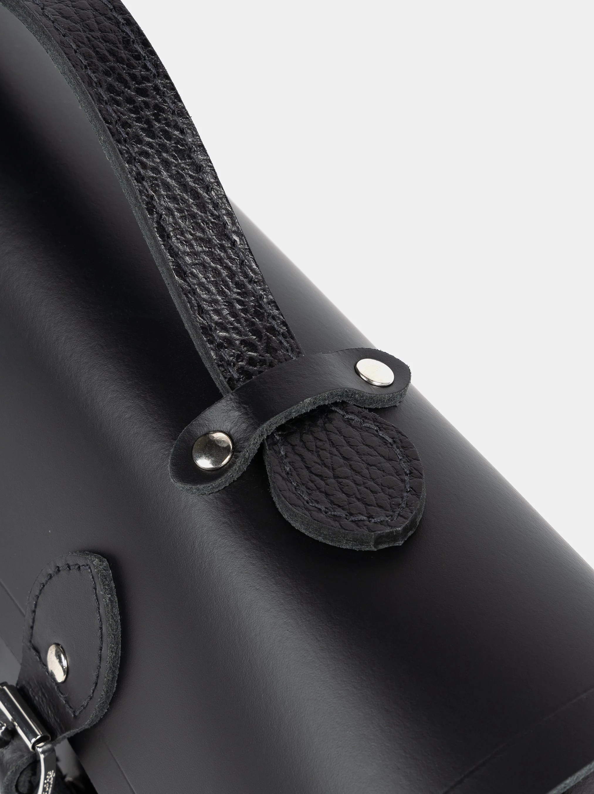 The Long Satchel - Black - Image 9