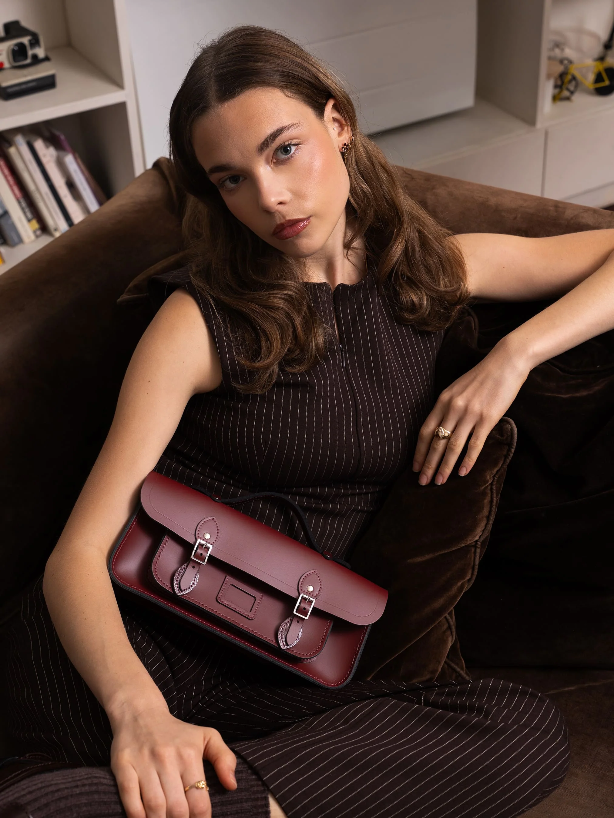 The Long Satchel - Oxblood - Image 6