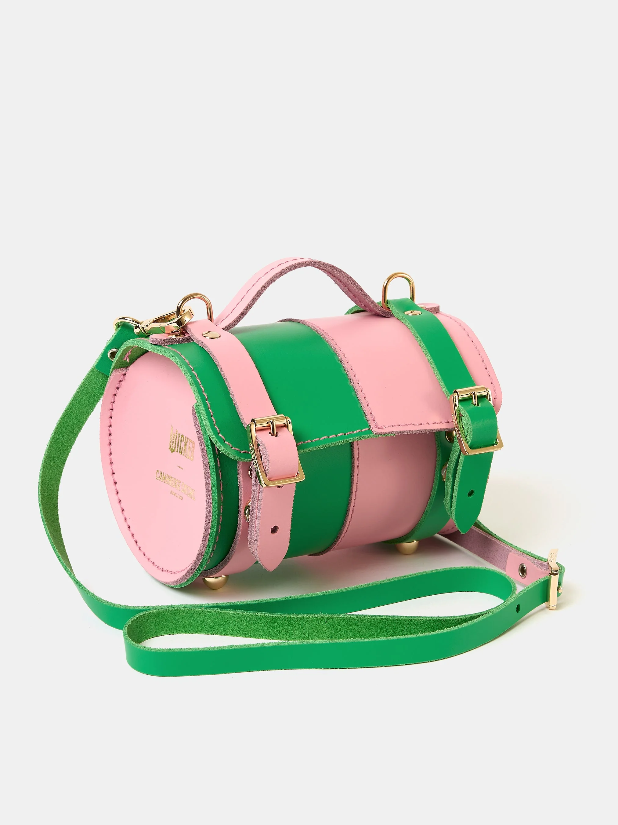 The Micro Bowls Bag - Wicked Green and Popular Pink - Image 3