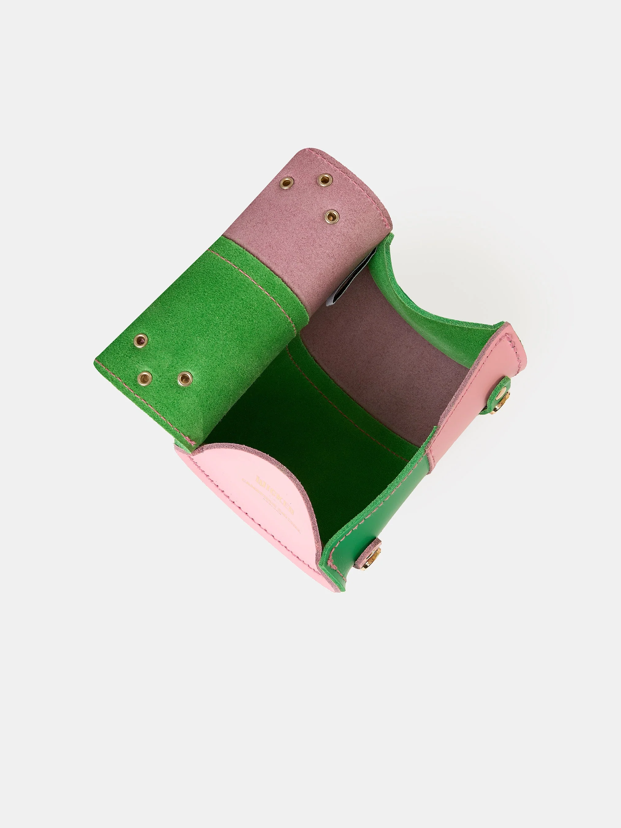 The Micro Bowls Bag - Wicked Green and Popular Pink - Image 7