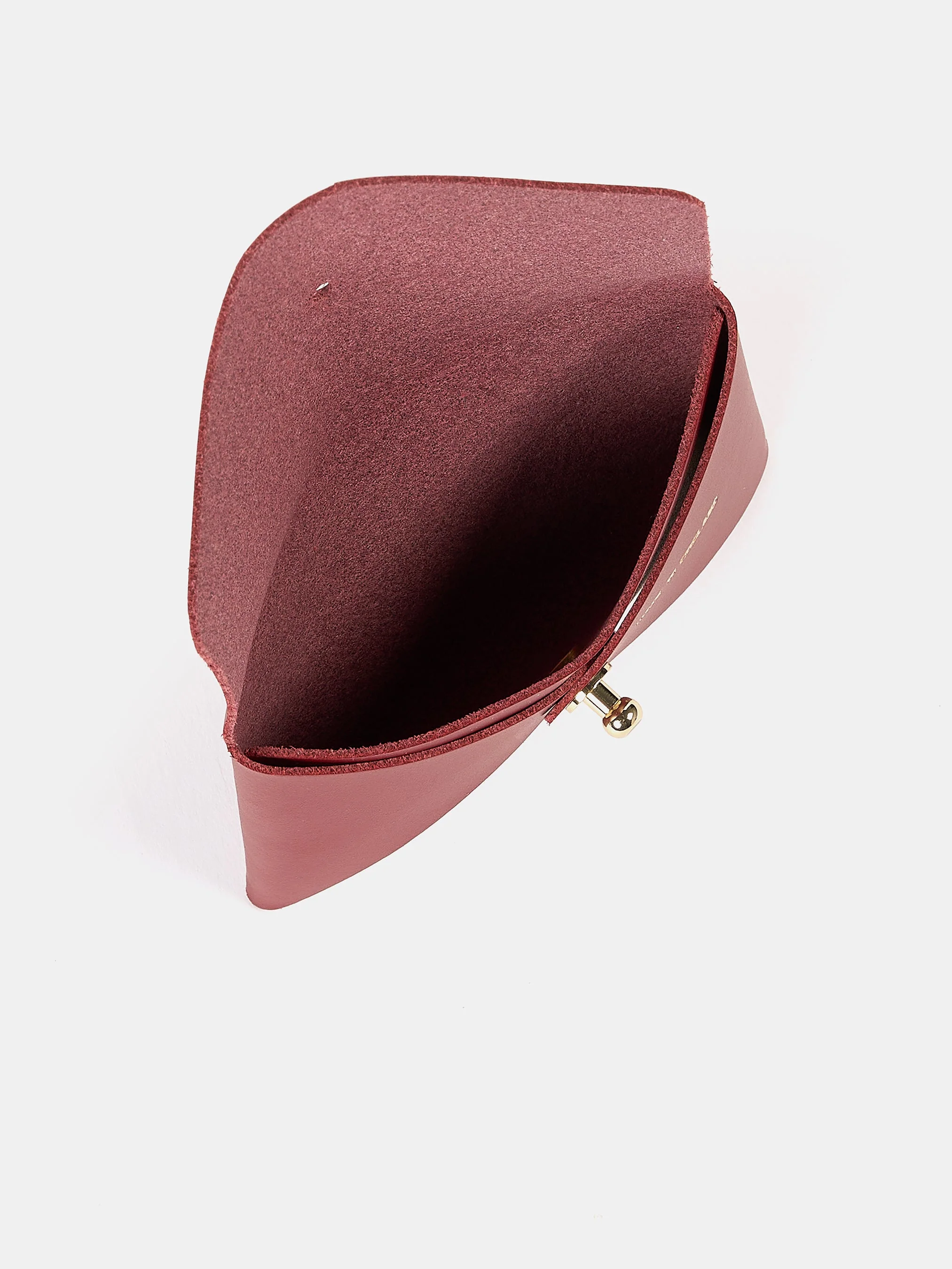 The Year of the Horse Mini Purse - Red with Gold Foil Horse - Image 5