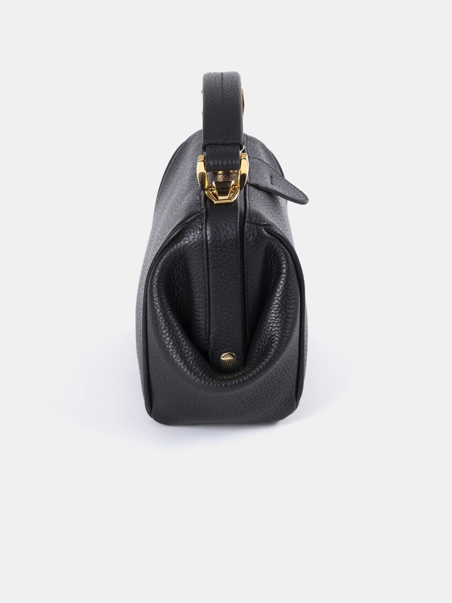 The Mini Sophie - Midnight Black Calf Grain - Image 5