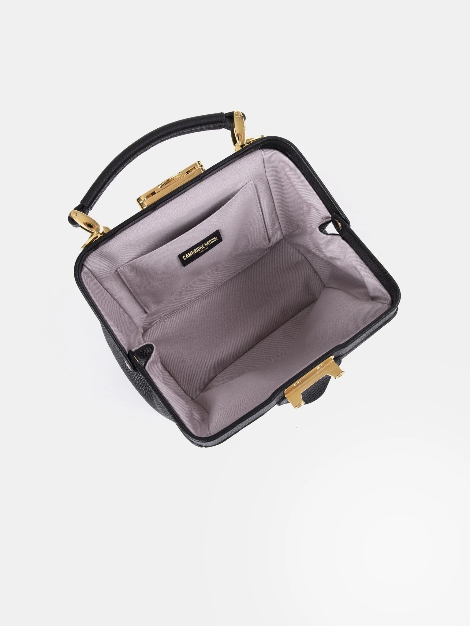 The Mini Sophie - Midnight Black Calf Grain - Image 6