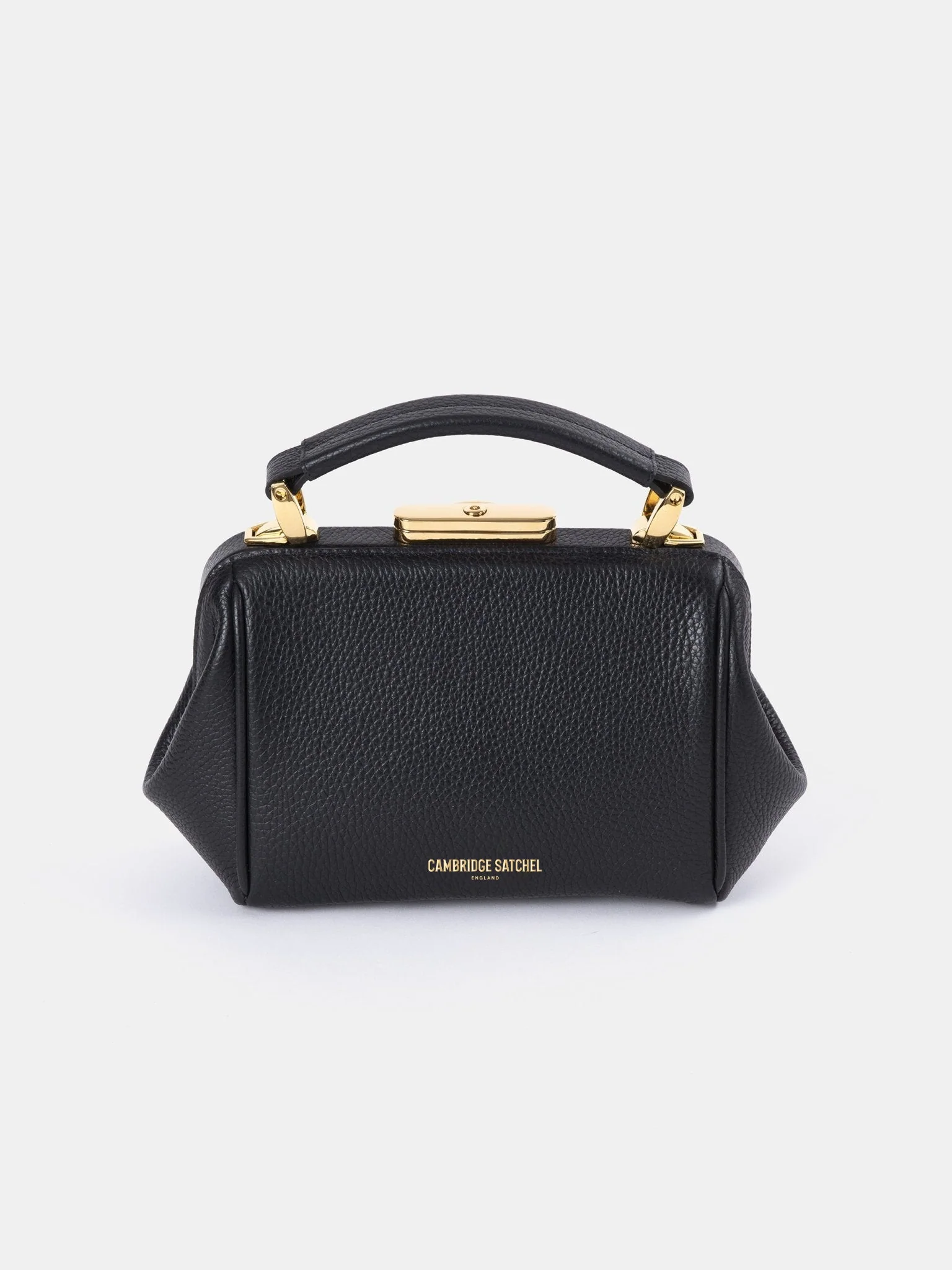 The Mini Sophie - Midnight Black Calf Grain - Image 7