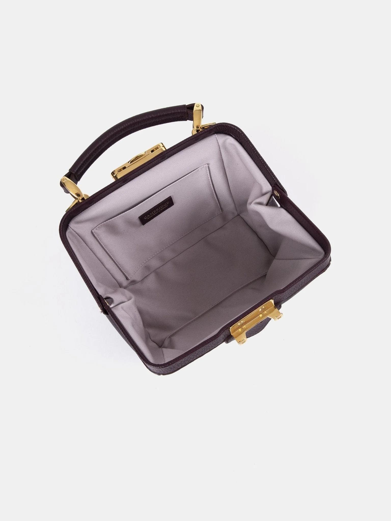 The Mini Sophie - Bordeaux Calf Grain - Image 8