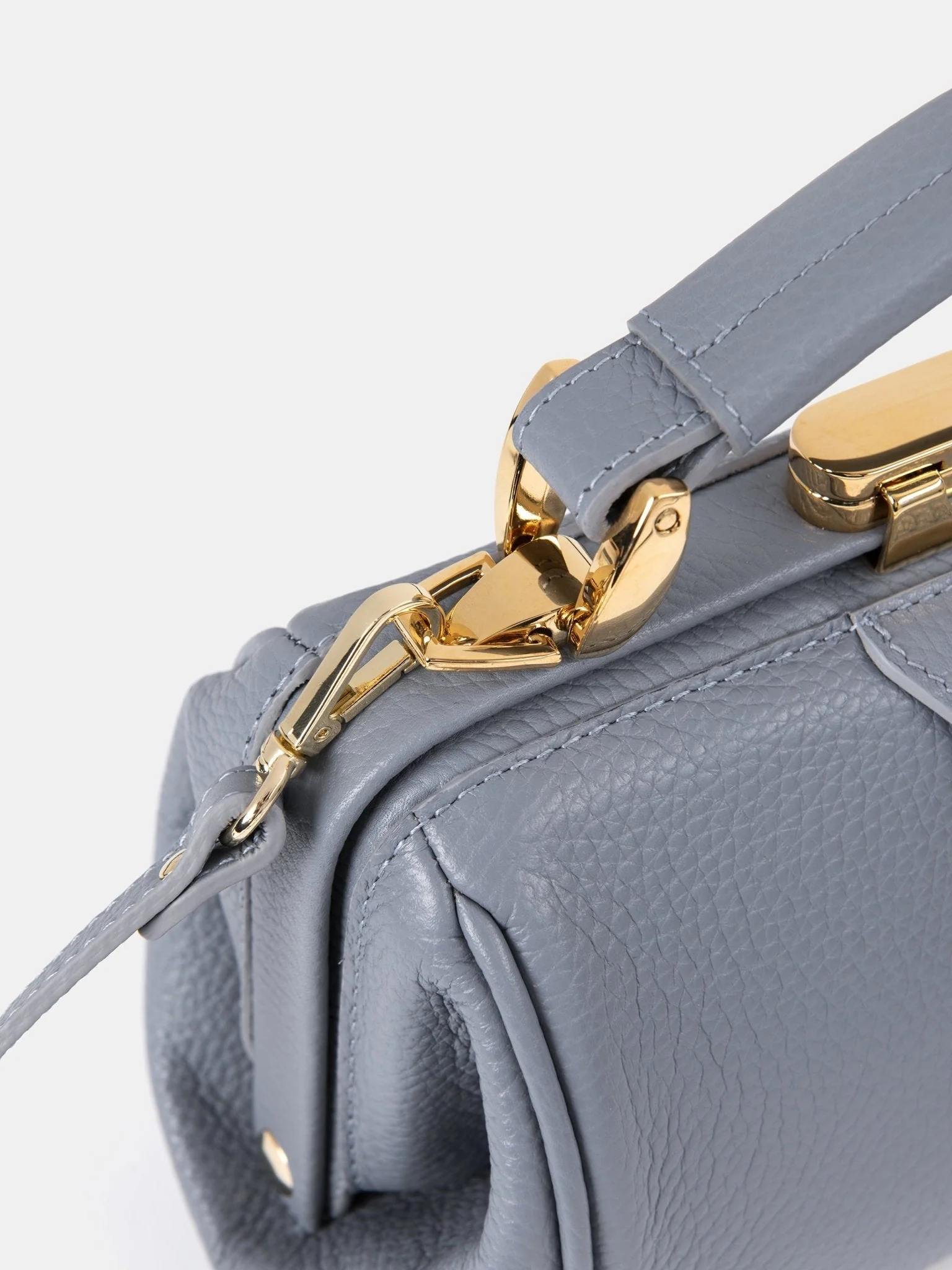 The Mini Sophie - French Grey Calf Grain - Image 7