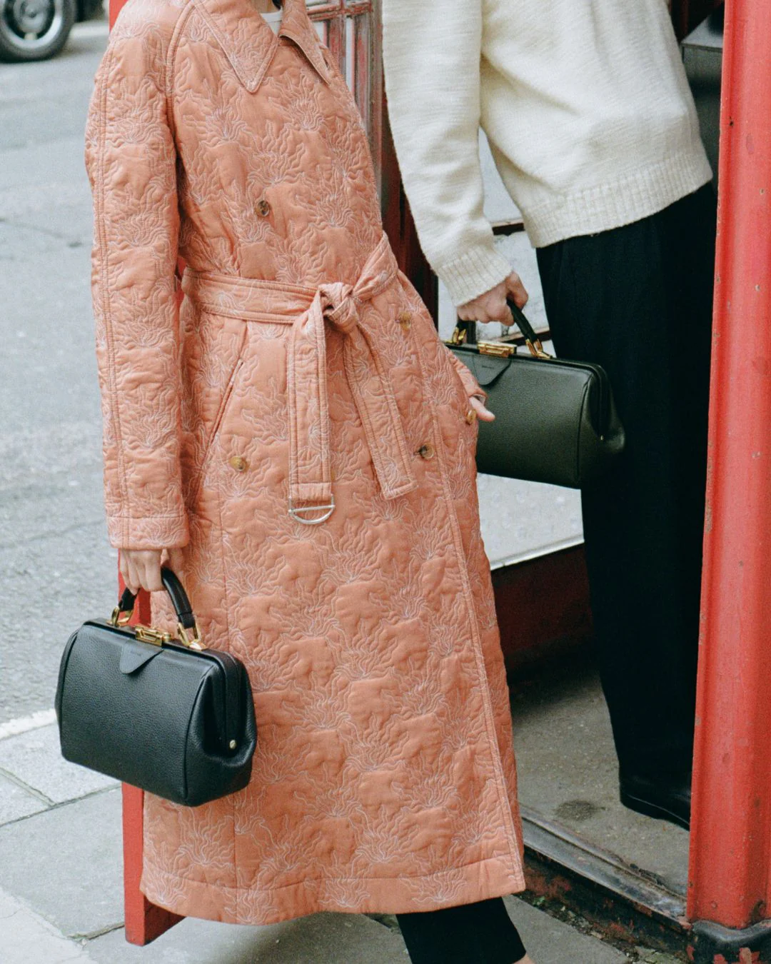 The Sophie -  Midnight Black Calf Grain - Image 3