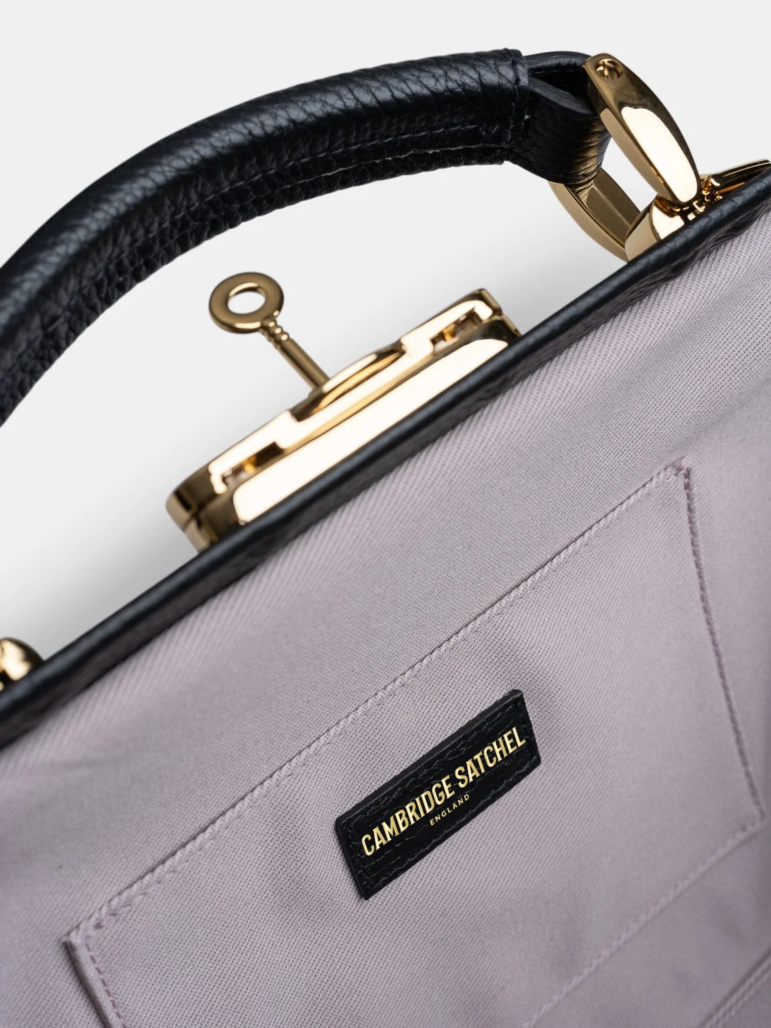 The Sophie -  Midnight Black Calf Grain - Image 9