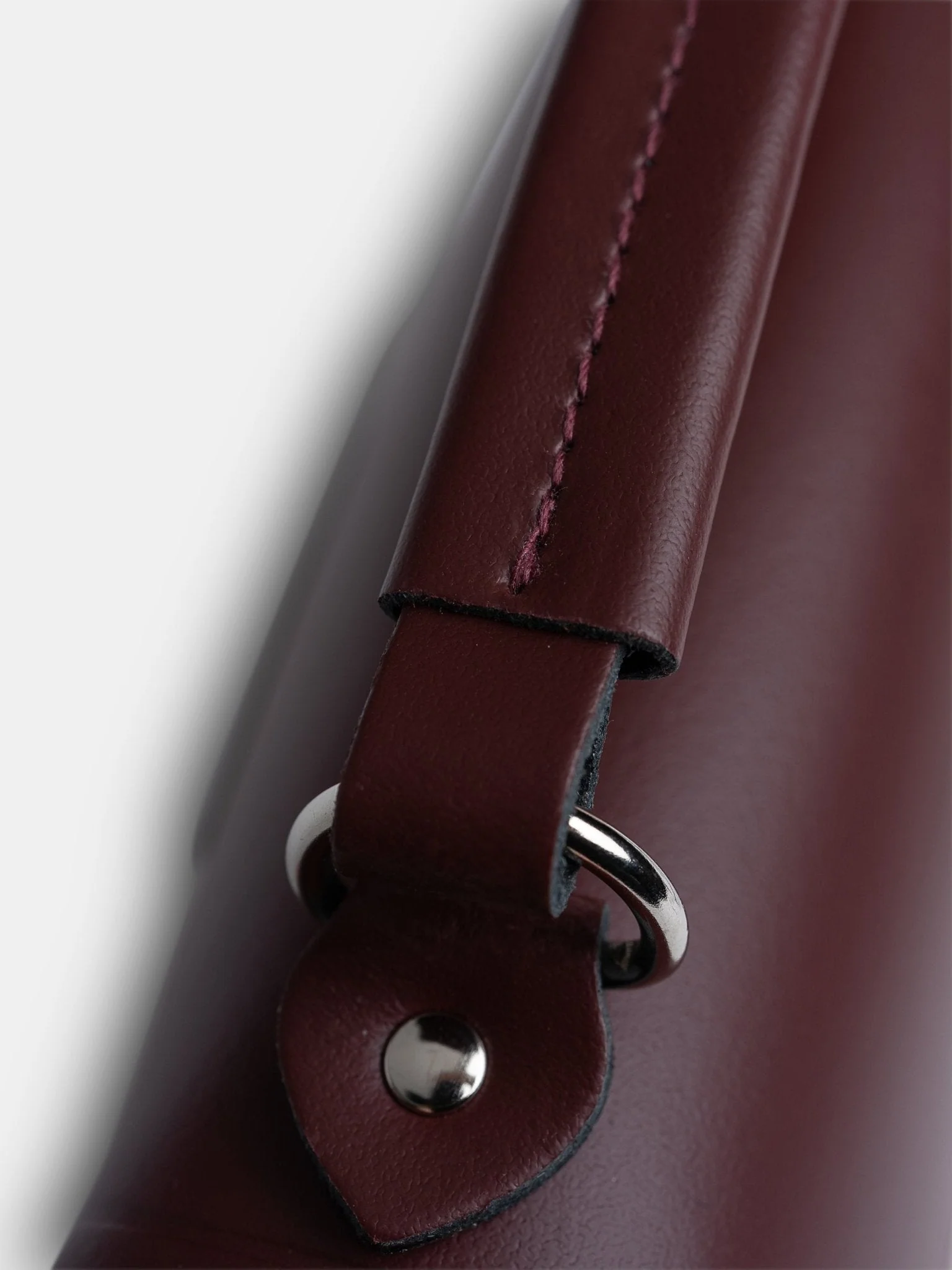 The Mini Poppy -  Oxblood - Image 9