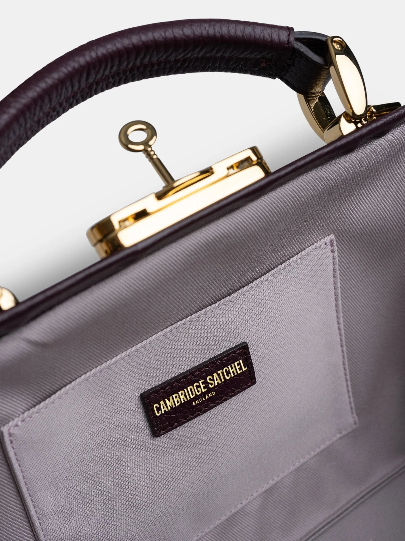 The Sophie -  Bordeaux Calf Grain - Image 8