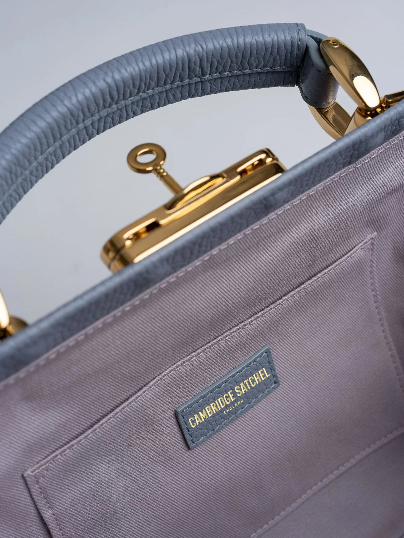 The Sophie -  French Grey Calf Grain - Image 7