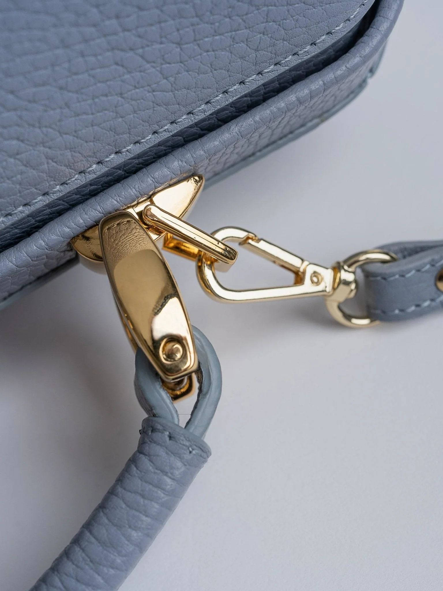 The Sophie -  French Grey Calf Grain - Image 8