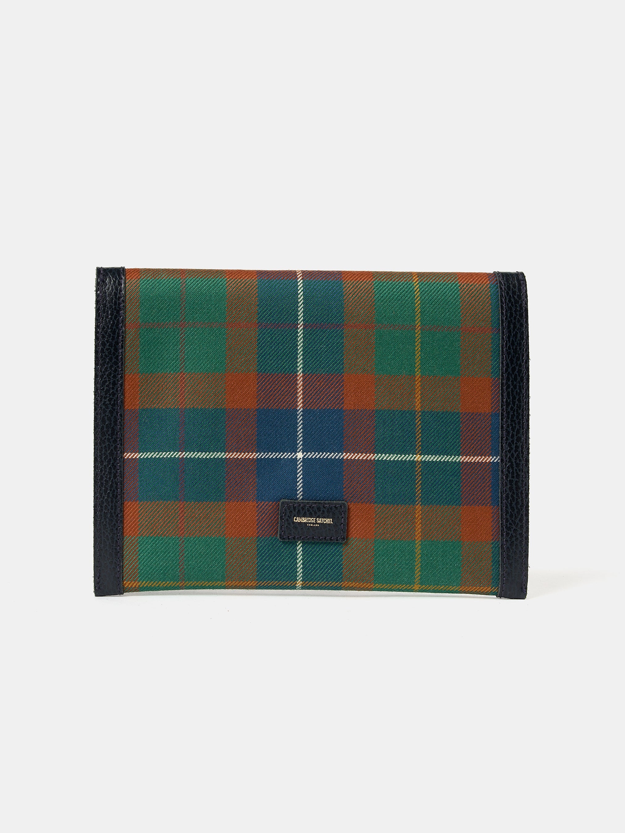 The Twist Lock Pouch - Amnesty International Tartan with Navy Celtic Grain - Image 3