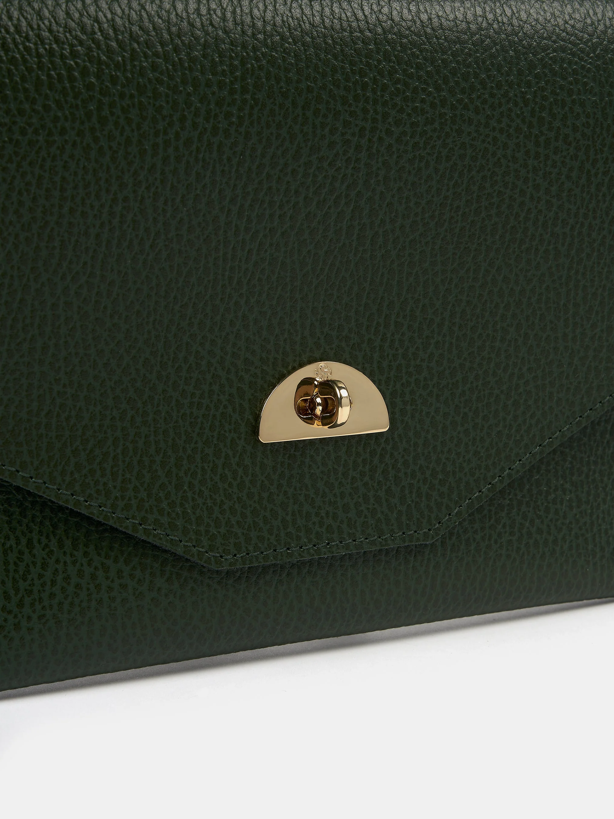 The Twist Lock Pouch - Racing Green Celtic Grain - Image 4