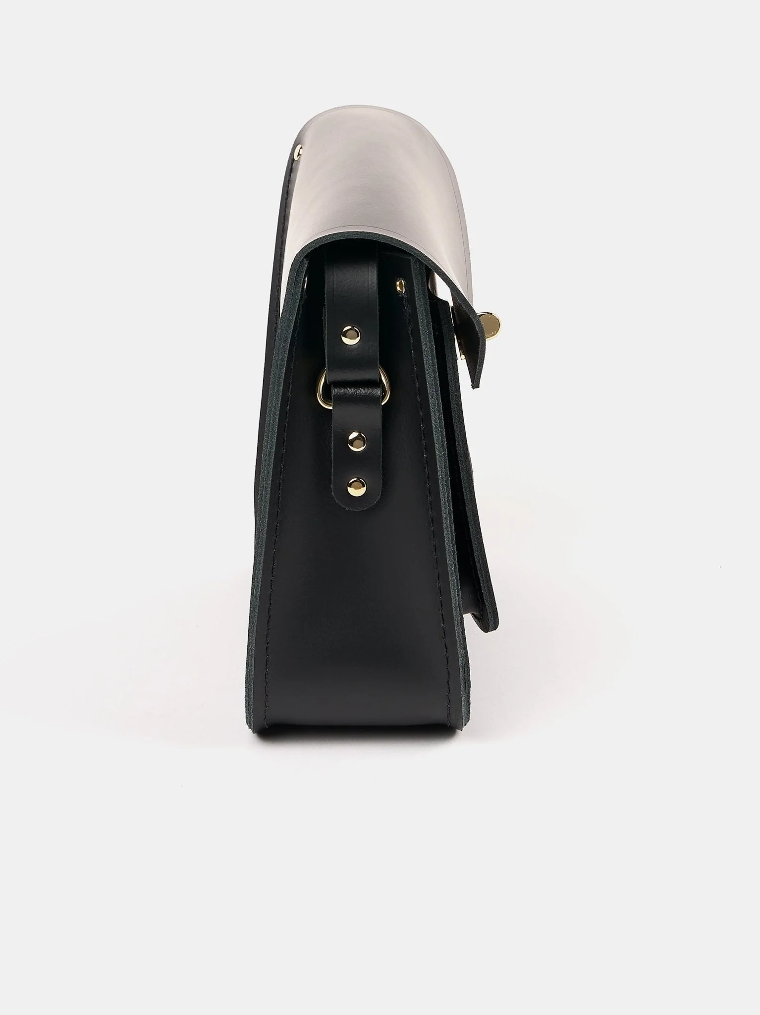 The Twist Lock Satchel - Black - Image 4