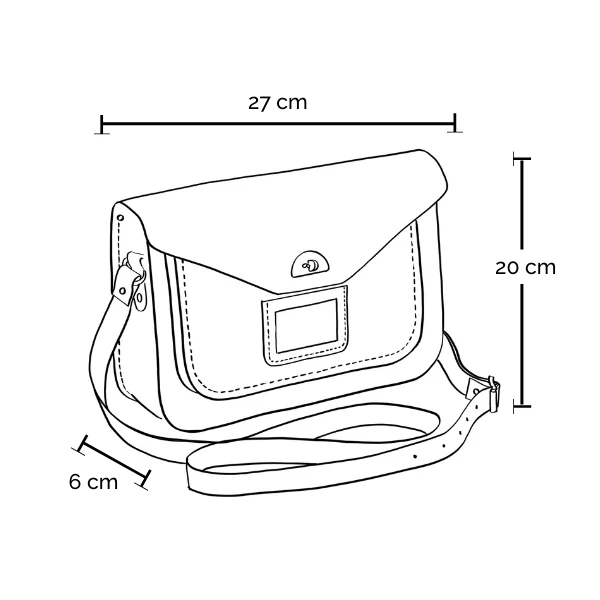 The Twist Lock Satchel - Black - Image 9