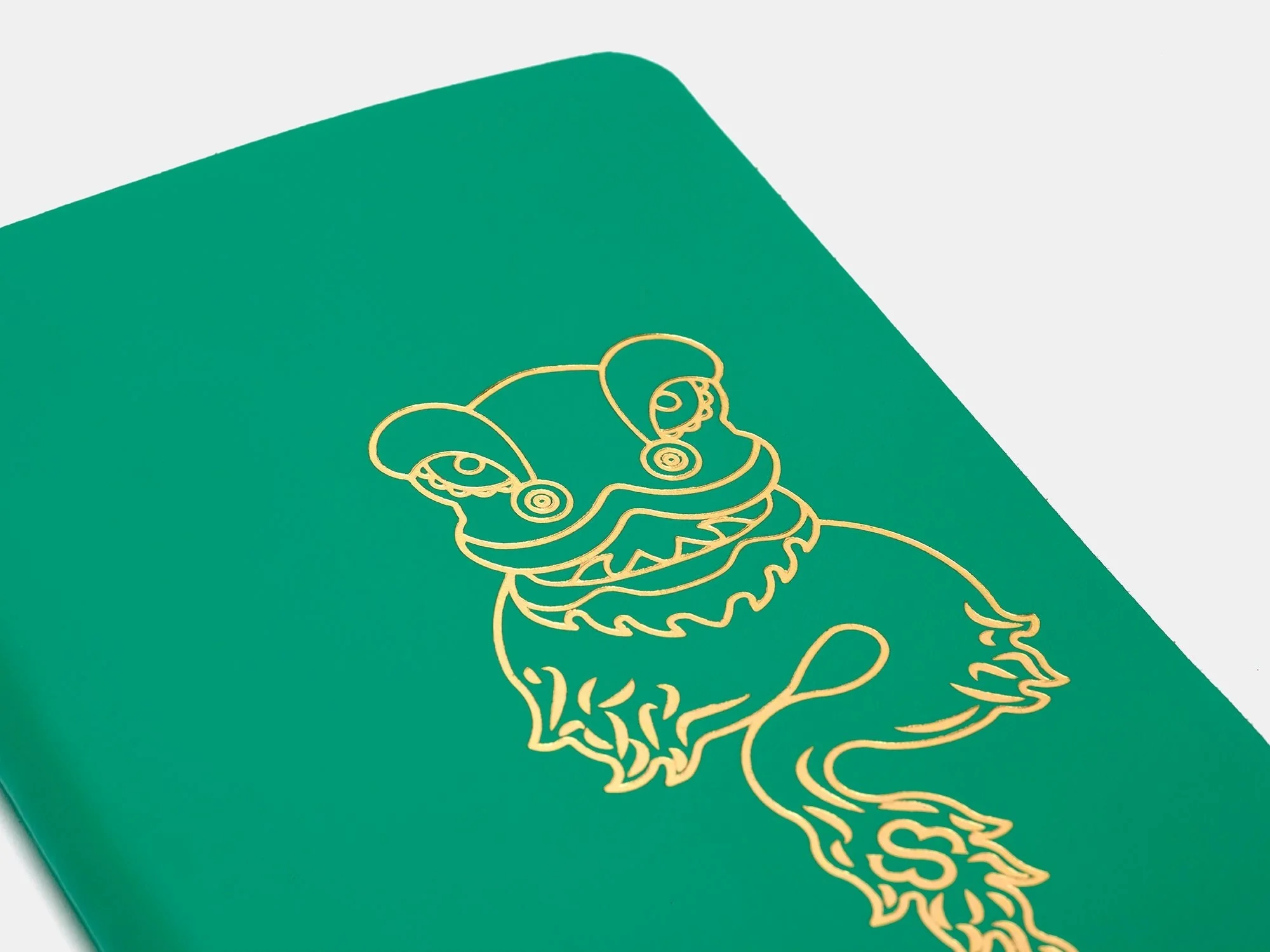 The Lunar New Year A6 Notebook - Emerald Green - Image 4